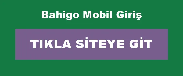 Bahigo Mobil Giriş infografik