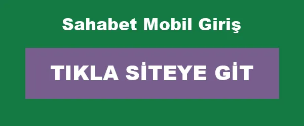 Sahabet Mobil Giriş infografik
